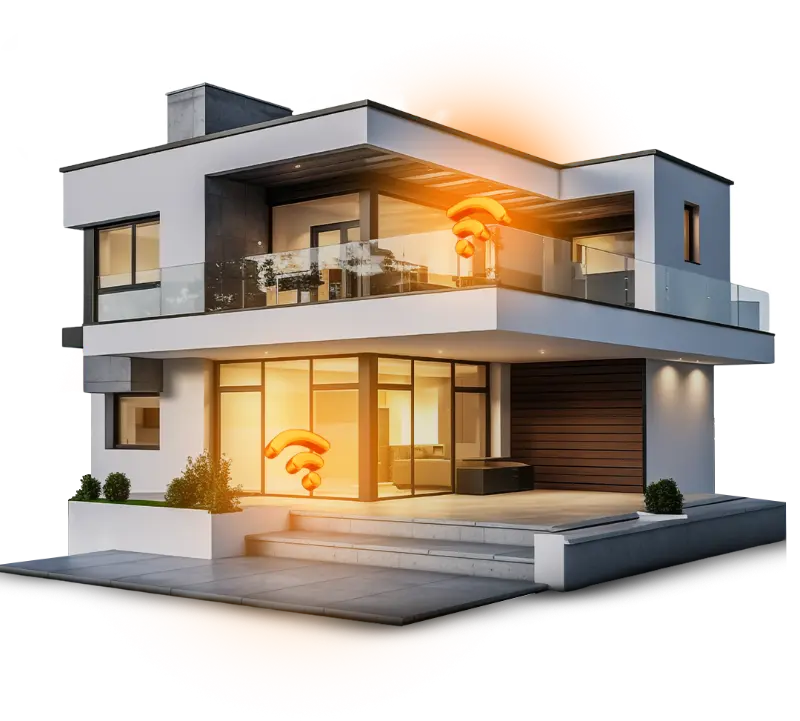 Wifi na casa toda com opção de pontos adicionais